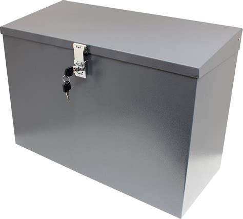 amazon metal lock box|lockable metal boxes uk.